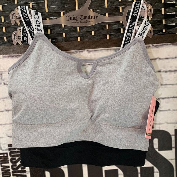 Juicy Couture Other - Juicy Couture 1X (2) Logo Straps Comfort Bras